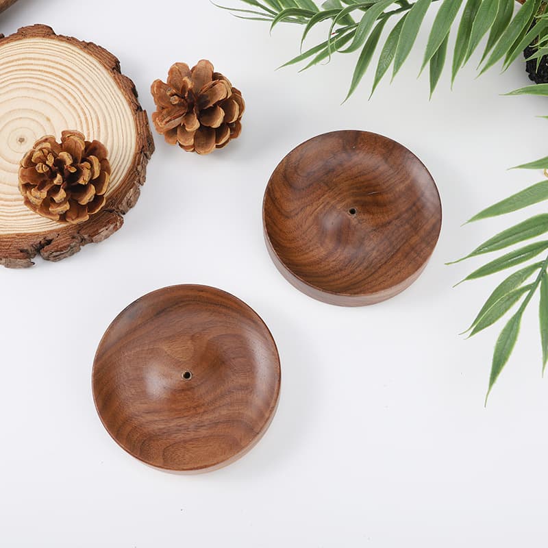Wooden Incense Stick Holder Base, Handcrafted Chinese Style Home Incense Burner Stand, Aromatherapy Incense Stick Holder Tray