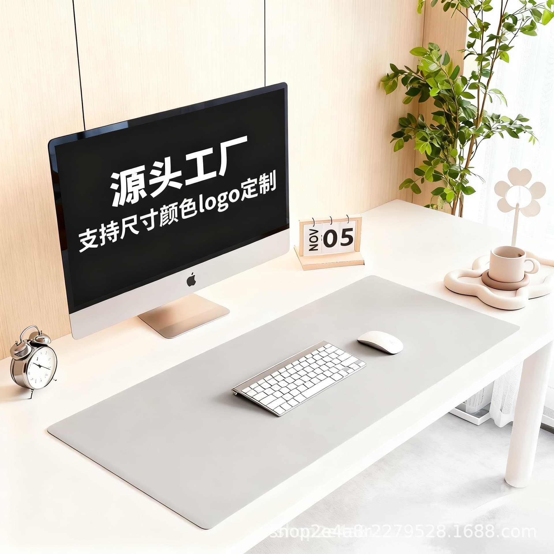 Large Leather Mouse Pad Waterproof Non-Slip Desk Mat Cute Computer Mouse Pad for Laptop