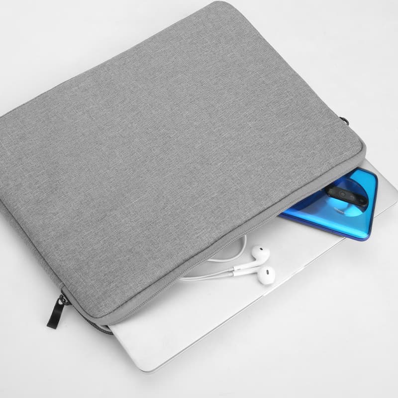 In Stock Laptop Sleeve Shockproof Waterproof Tablet Organizer Bag 14 Inch Large Capacity Unisex