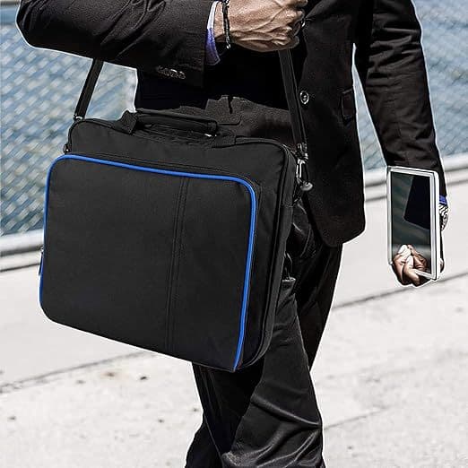 PS4/PS4 Slim Console Carrying Case Shoulder Bag Large Capacity Cross-Border Hot Item 24-Hour Shipping