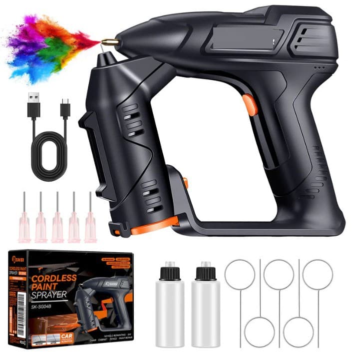7.2V New Electric Paint Spray Gun Cordless Electric Paint Sprayer