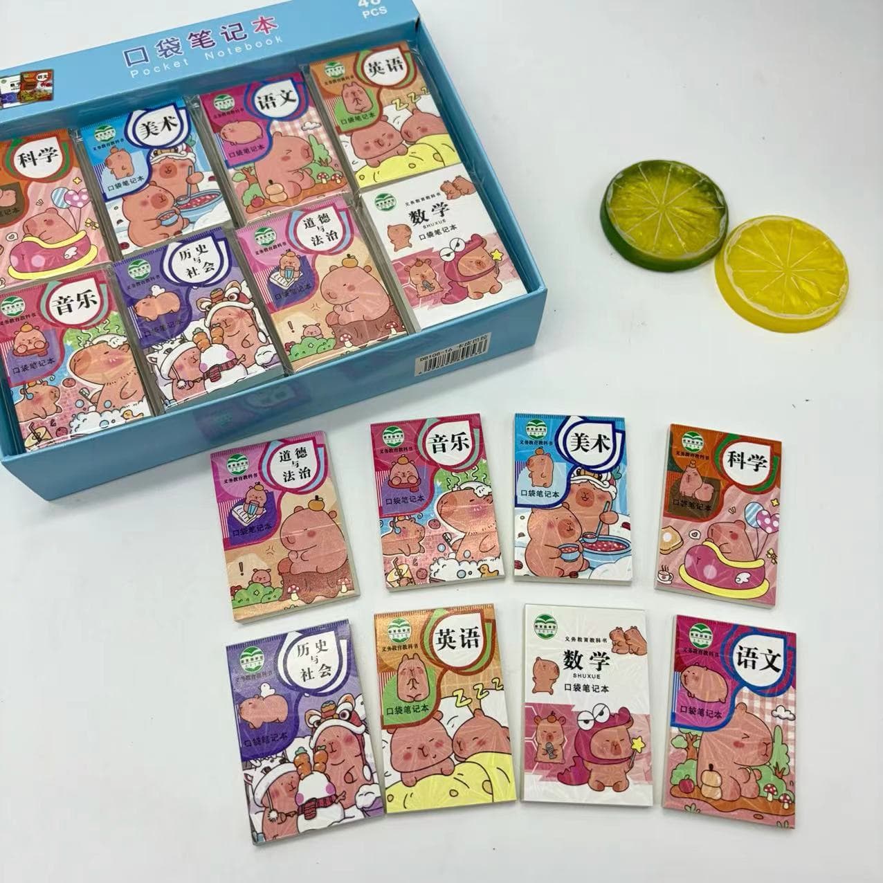 Cartoon Textbook Pocket Book, Sanrio Mini Bean Notebook, Portable Notepad for Street Stall and Small Shop