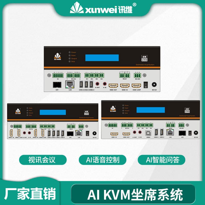 AI KVM Seat System Distributed KVM Seat Management Platform Distributed Seat Management Collaboration System