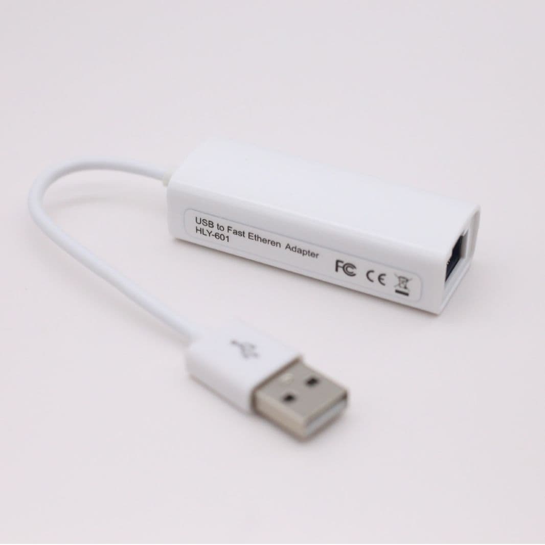 Wired Ethernet Network Card USB to RJ45 Computer Network Card 2.0 Ethernet Card Plug and Play Network Card