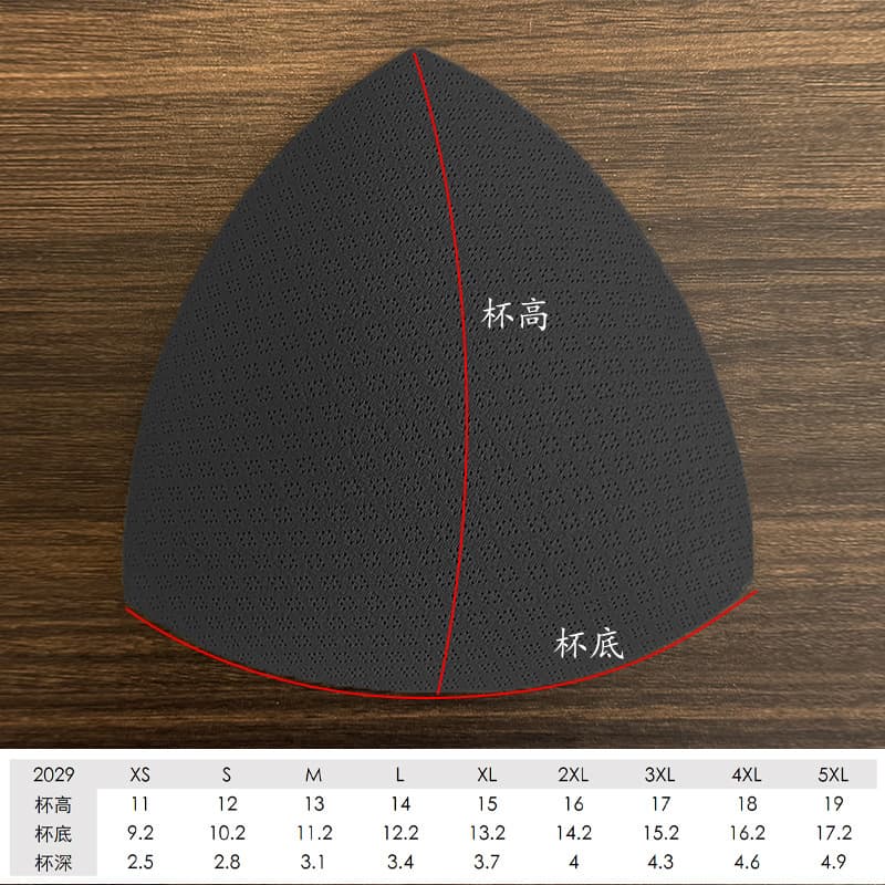 8-Hole Fabric Yoga Mat Triangle Chest Pad Swimsuit Bra Cup Yoga Wear Bra Insert Bra Cup Insert Pad Imitation Latex