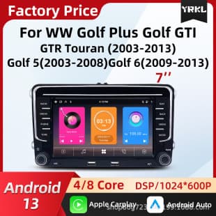 For Volkswagen Golf GTI GTR 7-inch Android Car Multimedia Player Navigation All-in-One
