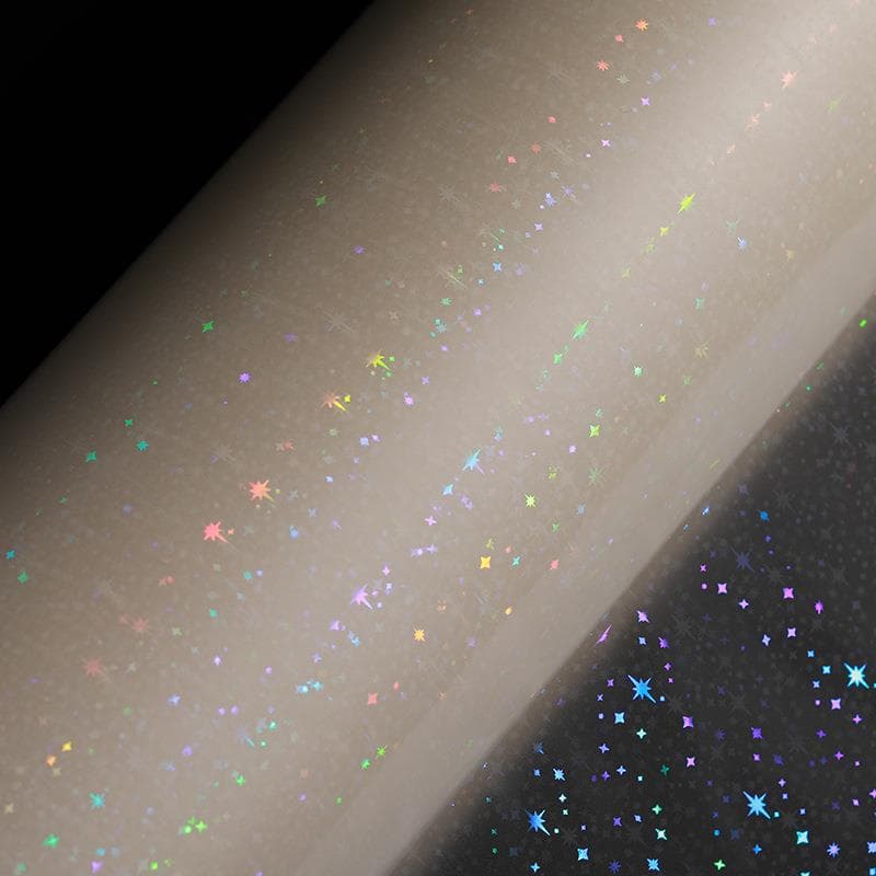 Manufacturer's Starry Sky Transparent Laser Film, PFT Material, Starry Sky Wedding Photo Studio Protective Film, Starry Sky Laser Film