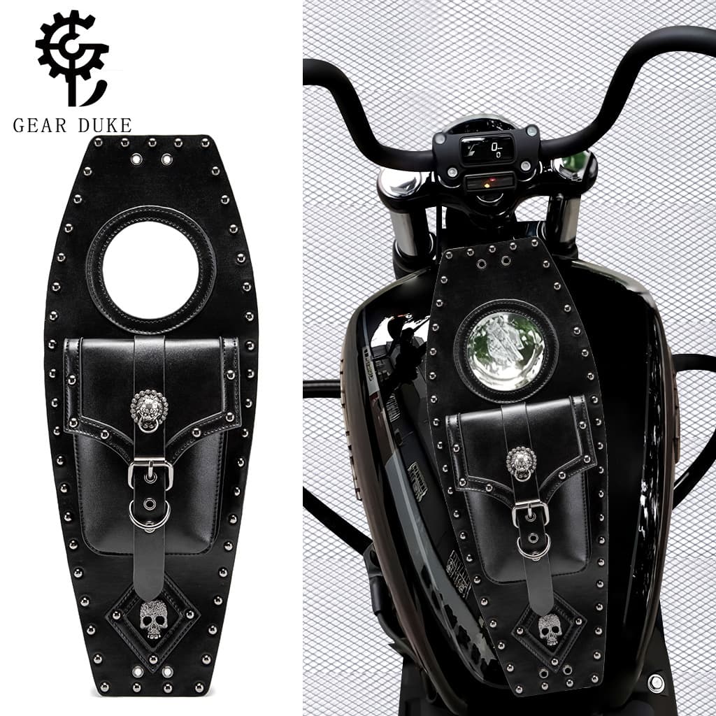 Cross-border Hot Selling Punk Harley Motorcycle Tank Bag Motorcycle Modification Accessories Phone Key Document Storage
