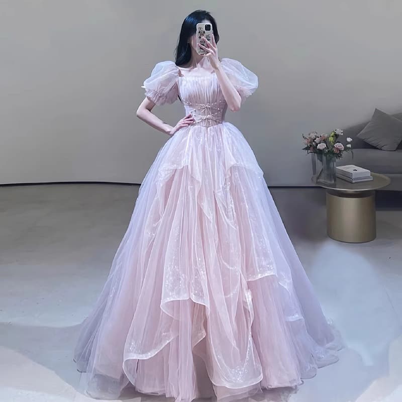 Premium Evening Gown for Women 2026 New High-End Birthday Adult Ceremony Princess Dress Engagement Toast Dress Bride