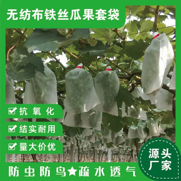 Non-woven grape fruit bag, anti-bird and insect bag, breathable fruit protection pear bag, special wholesale