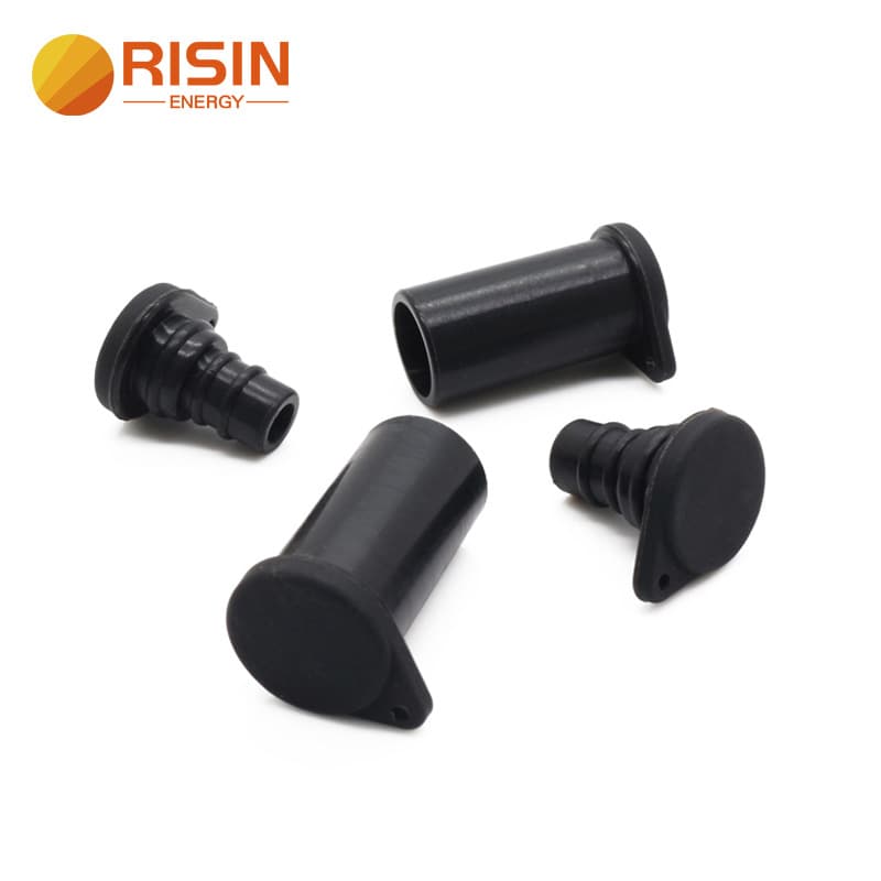 MC4 solar panel female and male connector sealing caps and dust caps