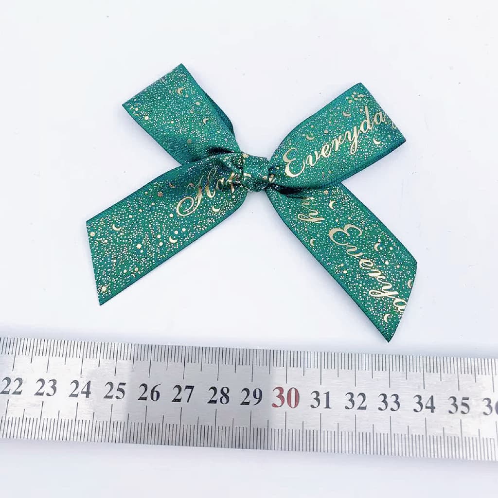 High-Quality Ribbon Bow, Candy Gift Box Packaging Decorative Accessories, Bow for Underwear, Socks, and Garment Accessories
