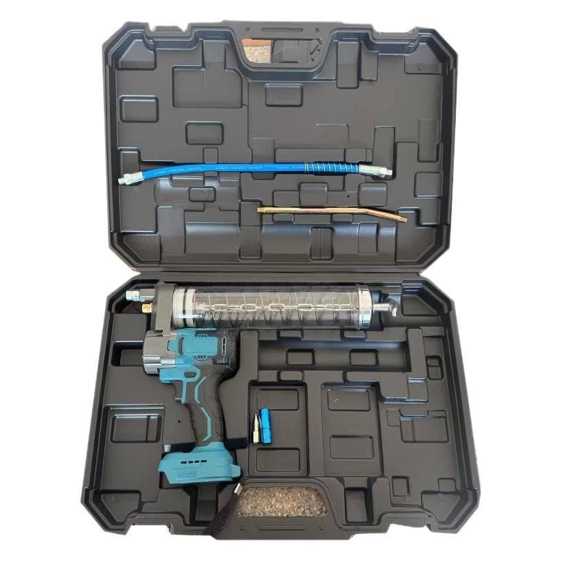 Cross-border MT model grease gun, lithium-powered, rechargeable high-pressure, fully automatic, portable dual-use grease gun.