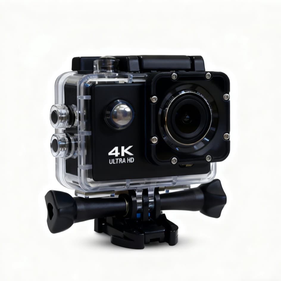 H9 HD Sports Camera with 4K Outdoor Extreme Cycling, Diving, Waterproof Photo/Video, WiFi Recorder D800S