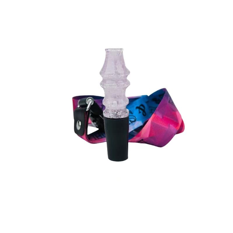 SHISHA HOOKAH Acoustic Ice Flower Arabic Water Pipe Universal Mouthpiece, Private Exclusive Clean and Hygienic