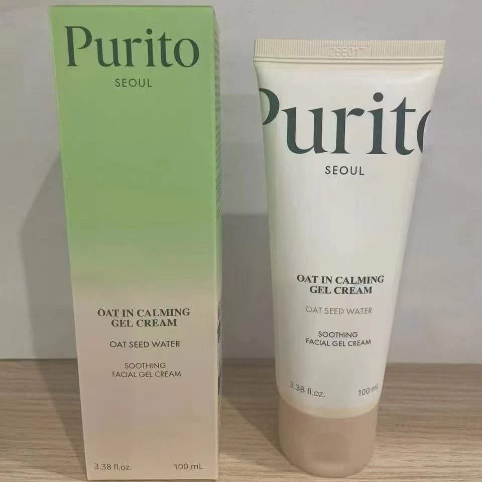 Cross-border Purito Korean Oat Cream 100ml Soothing Moisturizing Calming Repair Redness Relief Nourishing Barrier Care