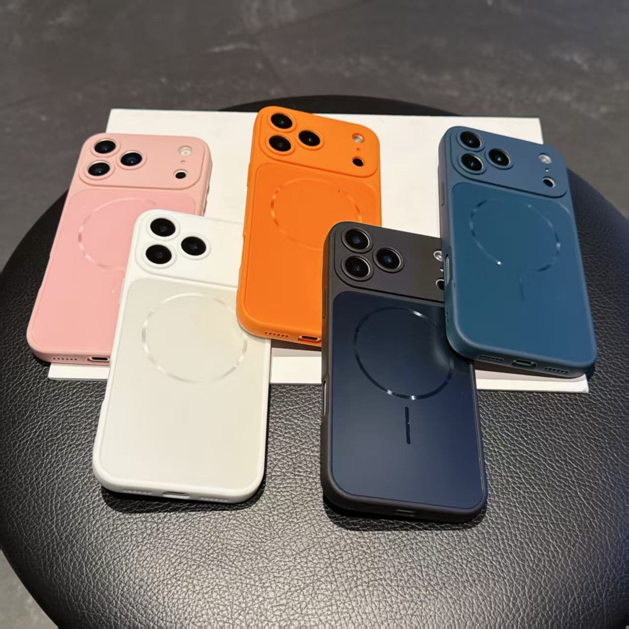 Apple 13-16 seconds to 17 mobile phone case suitable for Apple 17promax frosted Corning magnetic anti-fall protective cover
