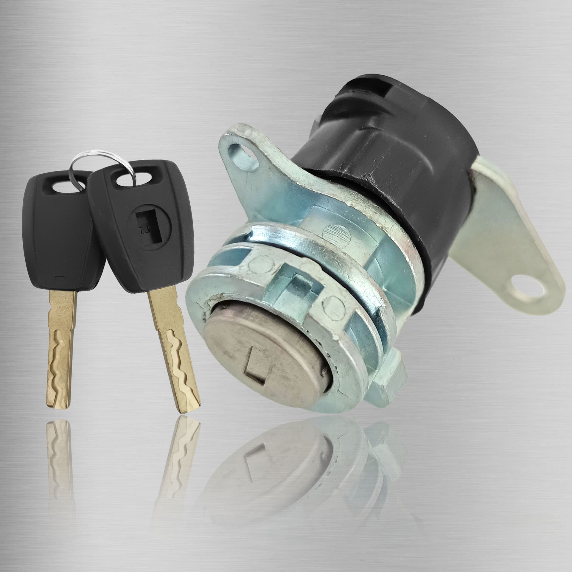 Fiat Door Lock Cylinder with 2 Keys, Auto Parts, Fiat Car Door Lock Cylinder