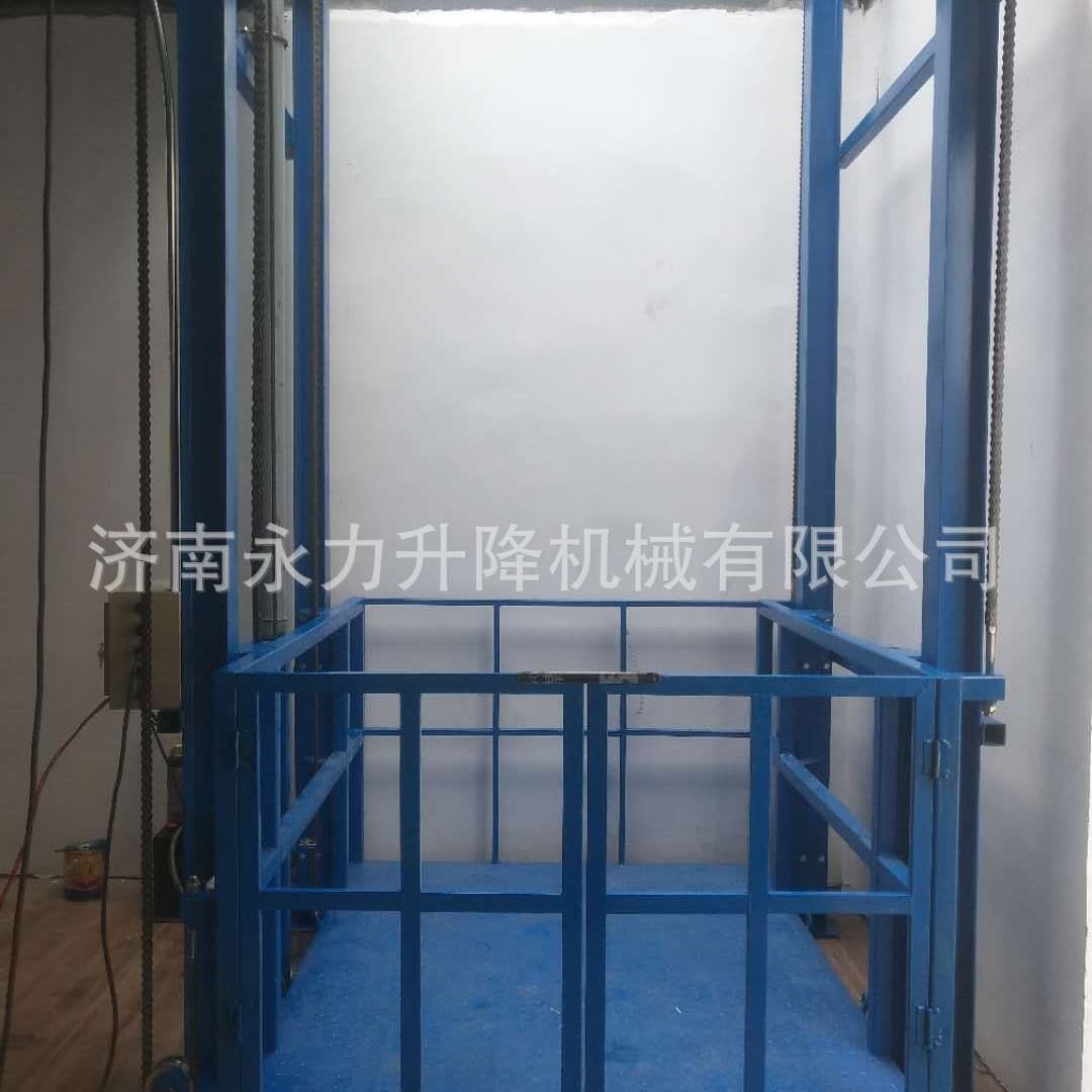 Guide Rail Type Lifting Cargo Elevator Electric Hydraulic Warehouse Workshop Platform Fixed Special Large Tonnage Loading/Unloading