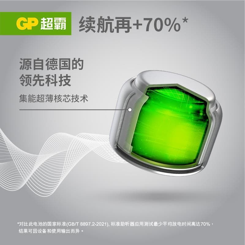 GP Speedmaster German original imported hearing aid battery A10A13A312A675 wireless Bluetooth deaf and hard-of-ear old