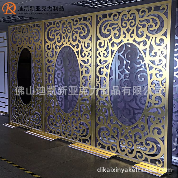 Acrylic Screen Wedding Decoration Background Wall Wedding Stage Setup New PVC Wedding