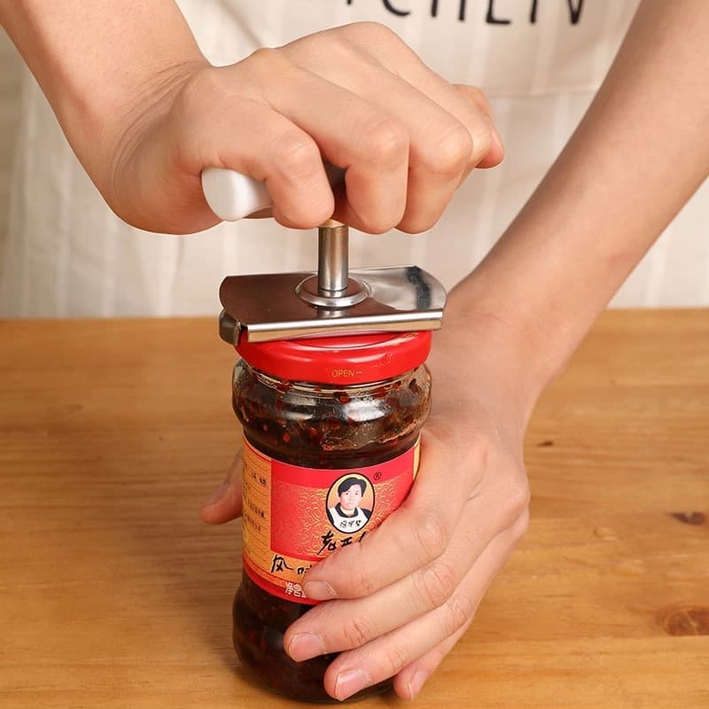 Stainless Steel Bottle Opener Can Opener Glass Jar Lid Screw Cap Opener Home Use Tools for Opening Bottles And Cans