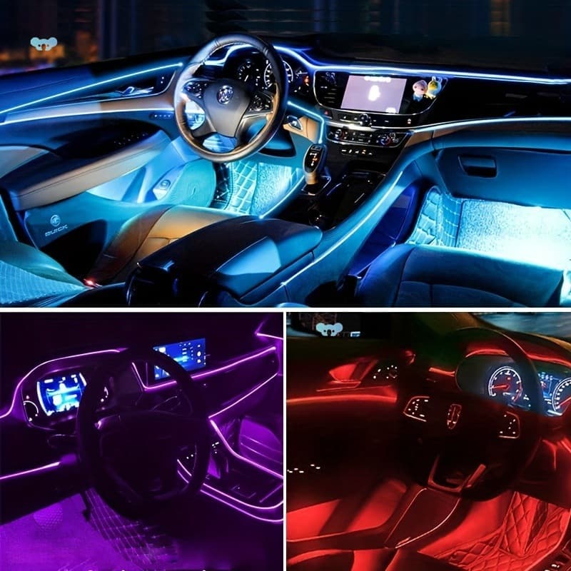 rgb led Lights with Ambient Neon usb Fiber Optic Atmosphere