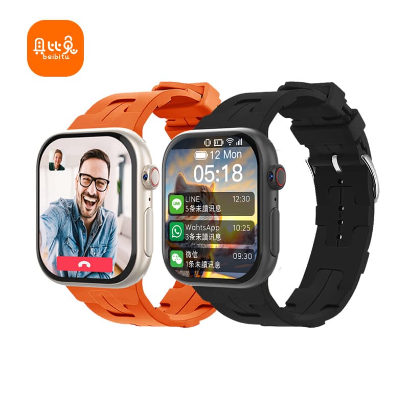 AS11 4G Kids Smartwatch Video Call Full Network Hong Kong Junior High School Smart Taiwan GPS Positioning Student