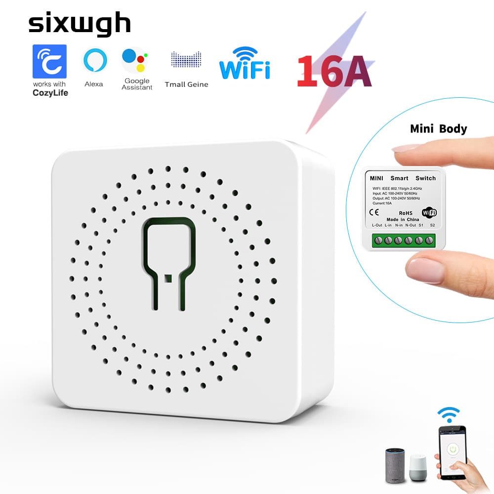 Cozylife Smart Switch WiFi Remote Control Voice Alexa Home Electrician Wall Light Switch for Smart Home Automation