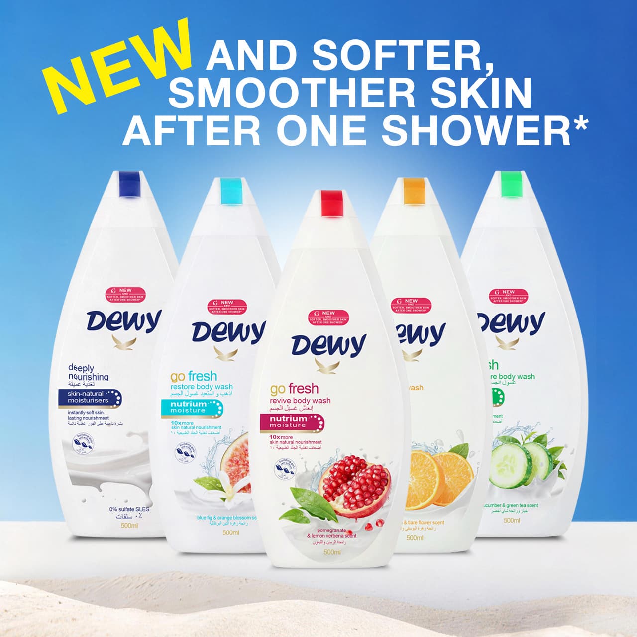 Foreign trade shower gel set multi-scent moisturizing shower gel full body cleansing fragrance shower gel cross-border exclusive supply