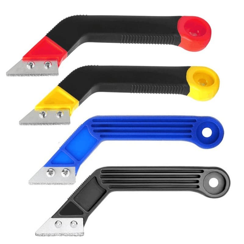 Tungsten Carbide Tile Gap Cleaner Ceramics Slicer Hard Alloy Fragments Grout Tool Metal PP Home Decor Tool Speedy Leopard