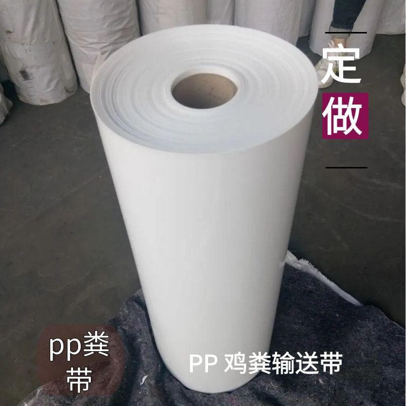 PP Chicken Manure Conveyor Belt, Chicken Manure Cleaning Belt, Chicken Manure Collection Belt, Poultry House Conveyor Belt, Automatic Conveyor Belt for Chicken Farm