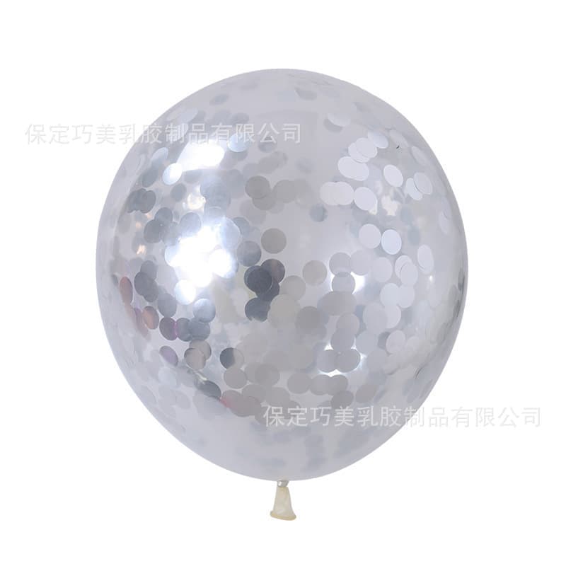 12-inch Sequined Balloons Wholesale for Wedding Party Birthday Atmosphere Balloons Party Decoration Balloon Set