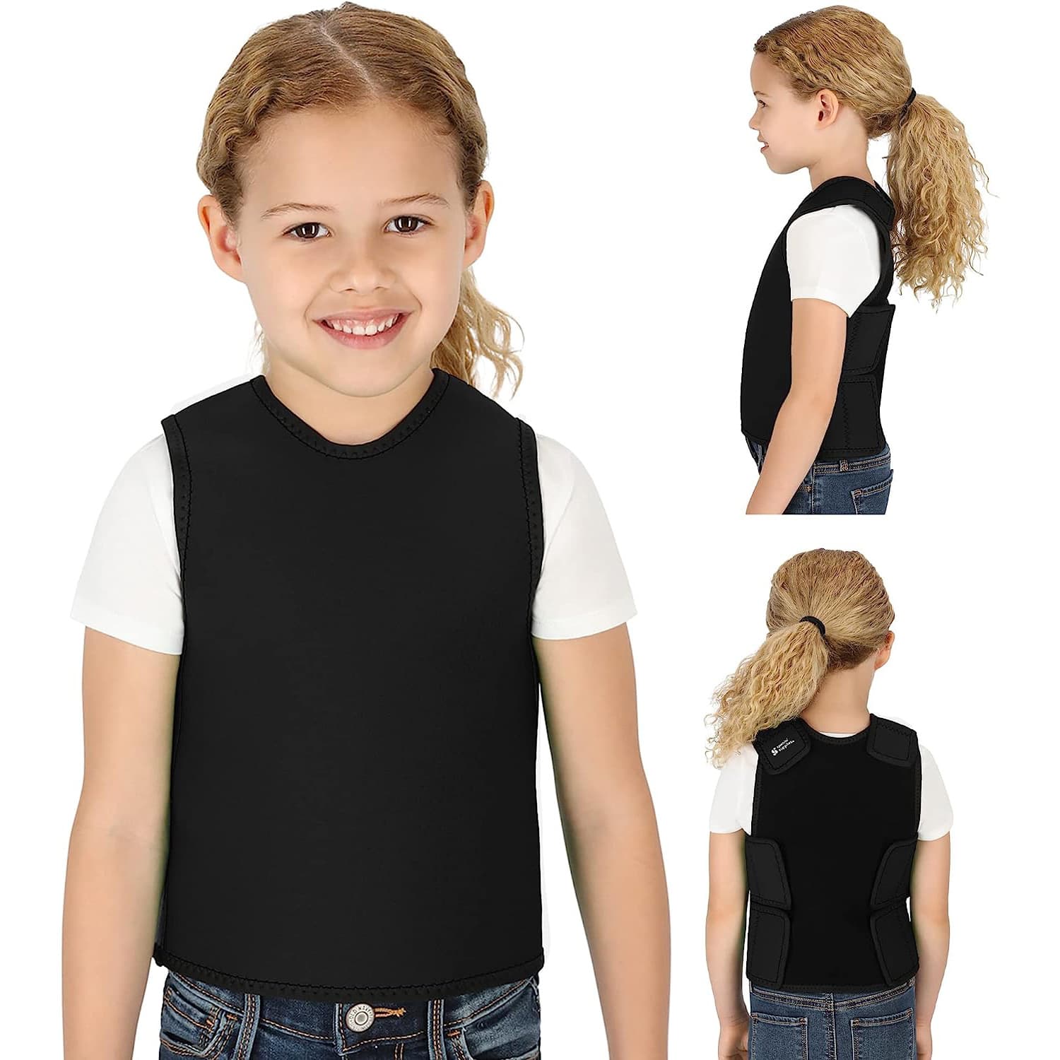 Sensory Vest Pressure Vest Deep Pressure Vest Comfortable Children's Design Compression Vest Sensory Compression Shirt