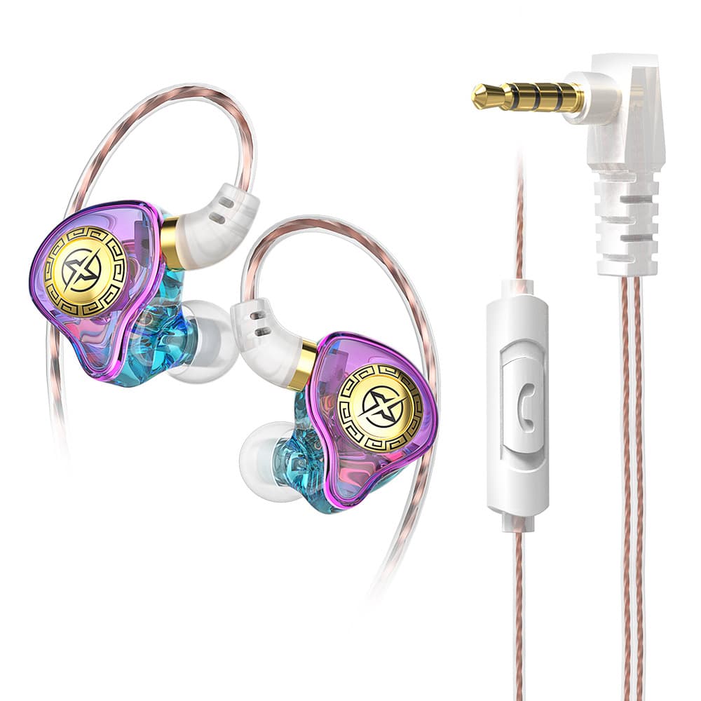 [Guangzhou Xinqiang] Jiangsheng X7 Over-Ear Earbuds Sports HIFI Dynamic Driver In-Ear Wired Earphones for Mobile Phones