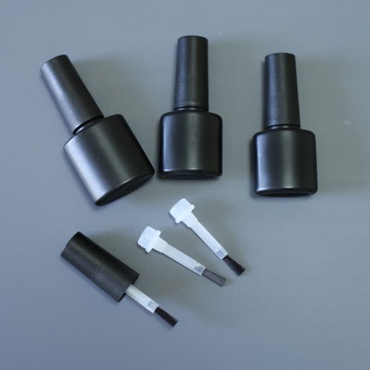 8ml 10ml Plastic Black Bottle Nail Polish Bottle HDPE Gel Polish Bottle UV Glue Light-Proof Bottle