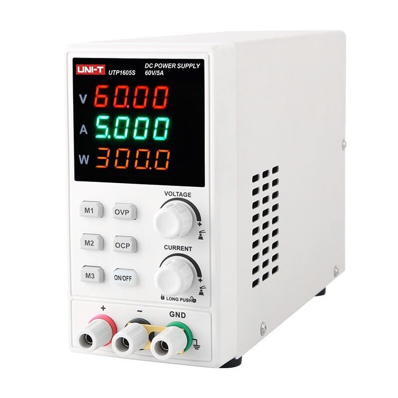 UNI-T UTP1605S Digital Adjustable DC Regulated Power Supply 60V 5A High Precision Milliampere Level AC/DC