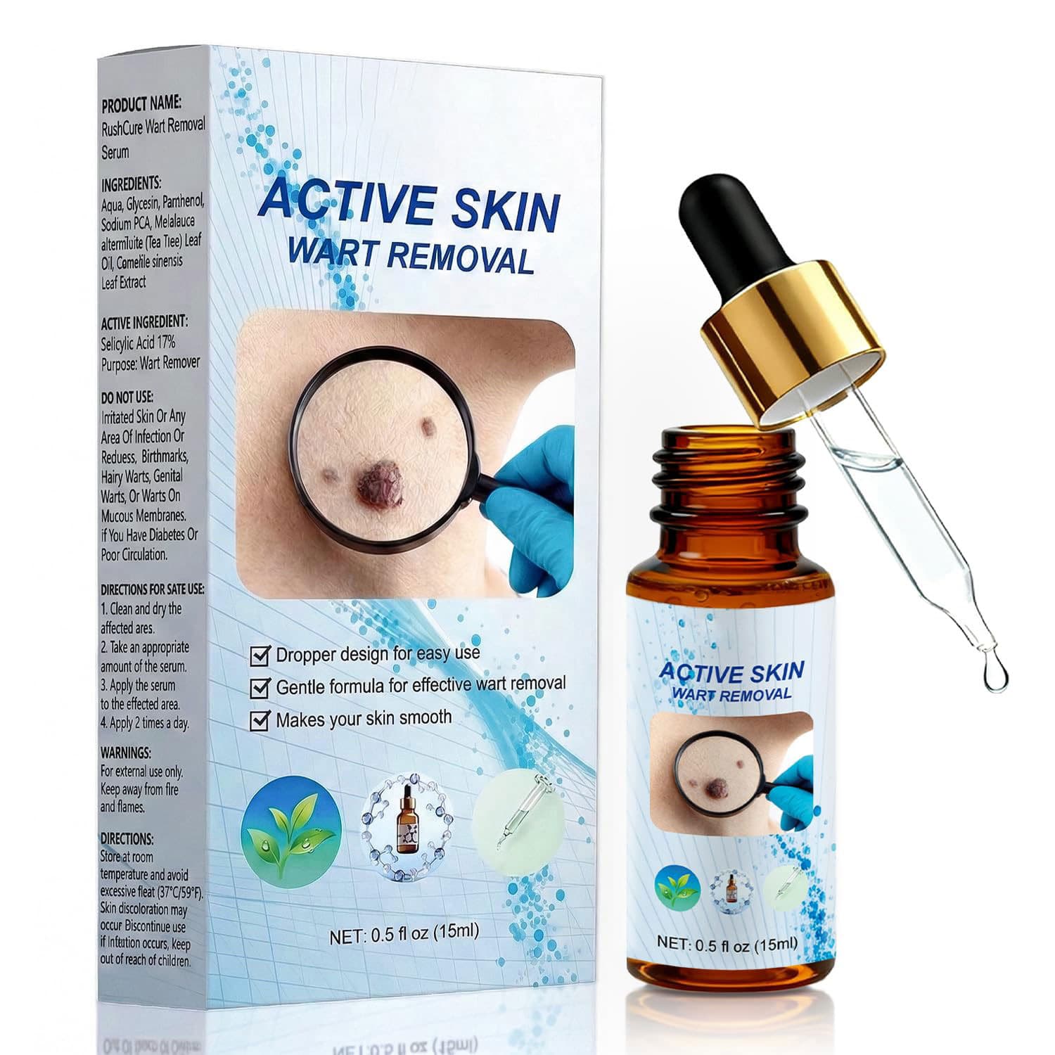 Skin Mole Remover for Face & Body Body Care Drops Skin Cleaning Care
