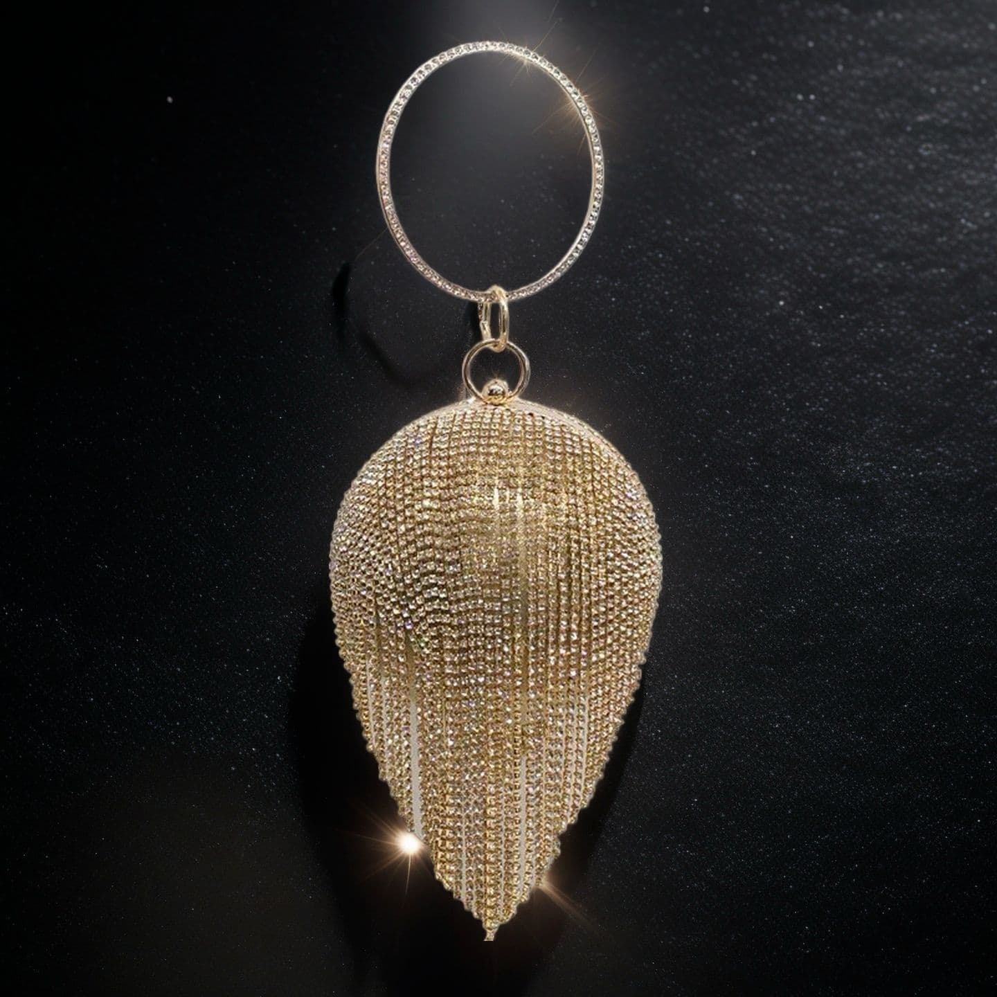 Factory Direct European and American Trendy Diamond Clutch Party Dress Wedding Bag Handbag for Women Gu Liang Ji Ji Bag