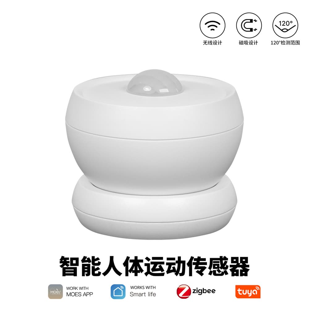 Smart Home Ir Human Motion Sensor ZigBee Graffiti App Timed PIR Security Alarm Sensor Type Body Sensor Magnetic Installation