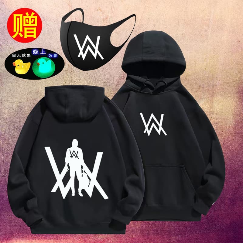 Allen Walker Fleece Hoodie, 2025 Trendy Winter Coat for Teen Students, Jiahao Same Style Battle Gear