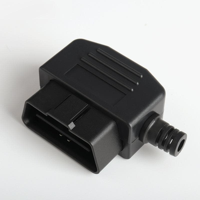 Automotive Male Connector OBD2 Connector Plug Housing Wire Clip Screw OBD Plug J1962M