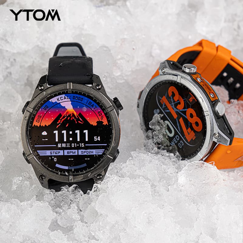 New 3ATM Waterproof Smart Watch Bluetooth Calling Wireless Charging Heart Rate Blood Pressure Blood Oxygen Waterproof Sports Diving