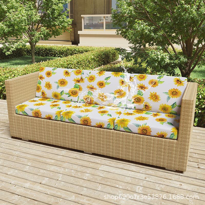 Factory direct sale milk silk elastic waterproof digital printing home bedroom sofa cushion cover four seasons cover