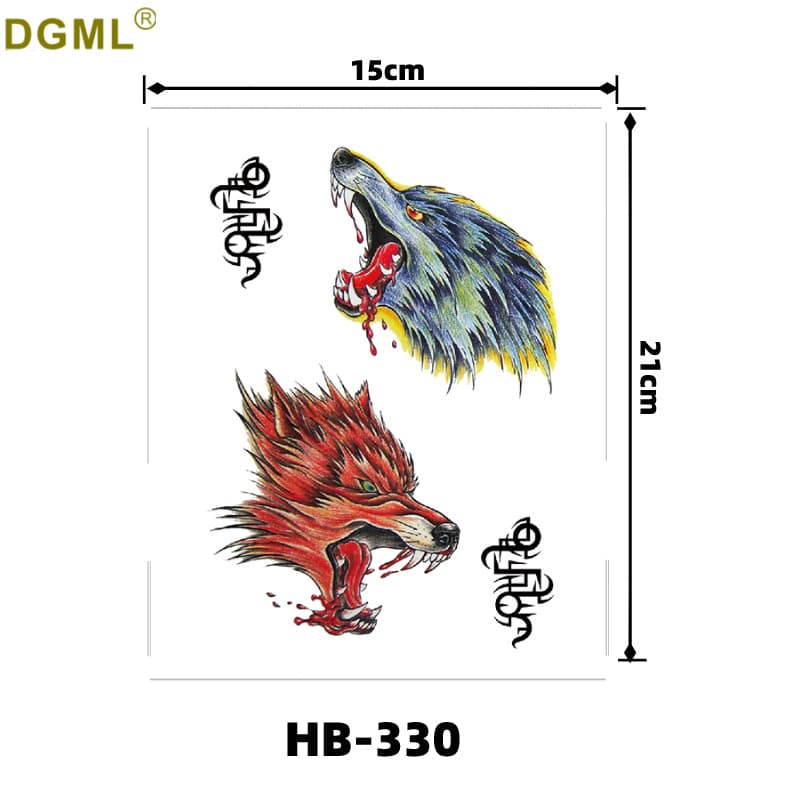 Manufacturer customized tattoo stickers color half arm full arm full back tattoo stickers quality assurance source manufacturer fast delivery