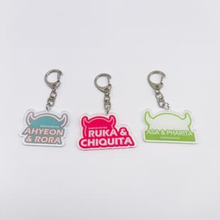 KPOP BABYMONSTER Acrylic Keychain Charm RUKA RORA RAMI ASA PHARIT