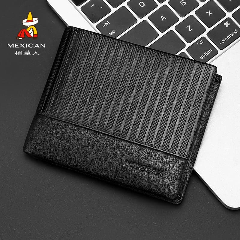 Scarecrow Wallet Men 2023 New Small Thin Card Holder Wallet All-in-One Money Clip Business Casual Short Wallet