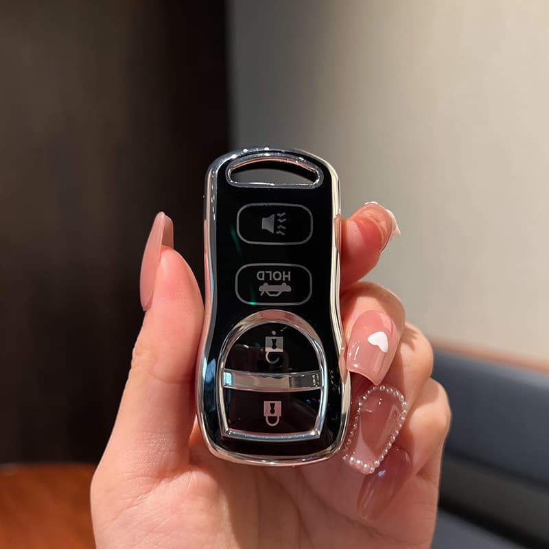 Suitable for Nissan Key Case Nissan New Luowei Old Classic Xuanyi Qi Chen D50 R50X Protective Case Buckle
