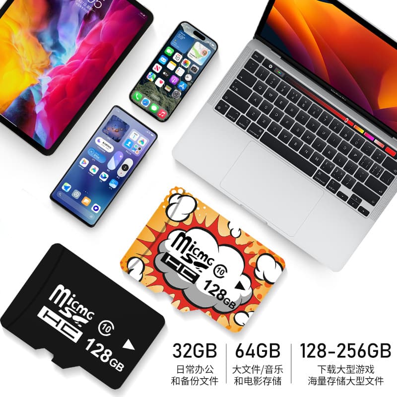 Factory Direct 8GB Memory Card 16G Camera 32G Phone 128G Surveillance 64G TF Card Dash Cam 4G