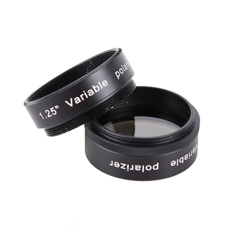 Astronomical Telescope Accessories 1.25-inch Adjustable Linear Polarizing Filter
